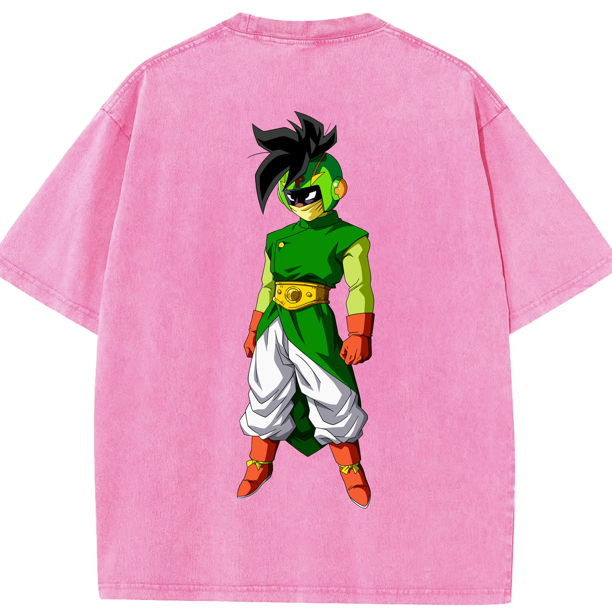 （画像用） ドラゴンボール DRAGON BALL 綿100% ヴィンテージ風 半袖Tシャツ（背面プリント）